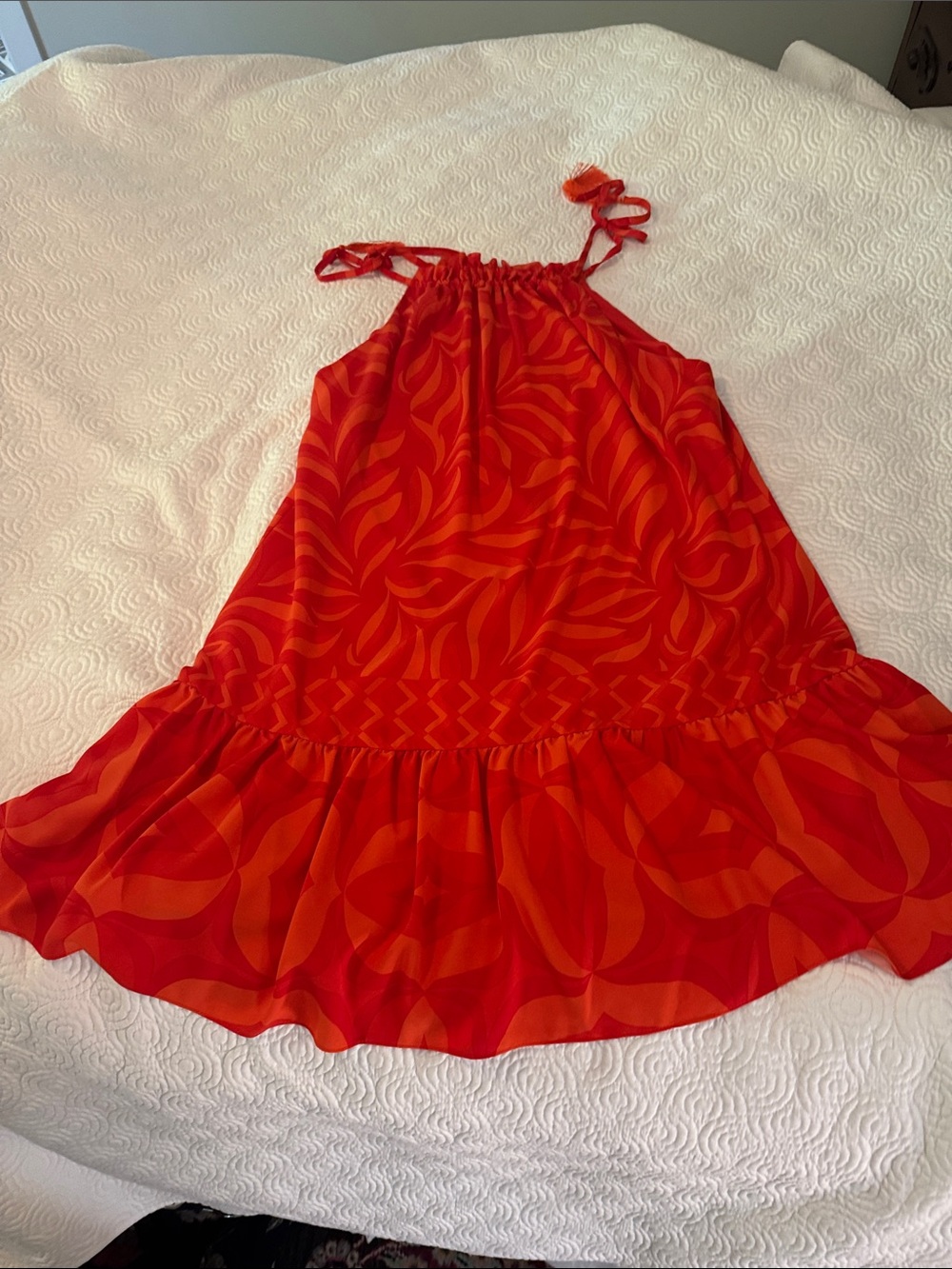 Cute halter dress with ties